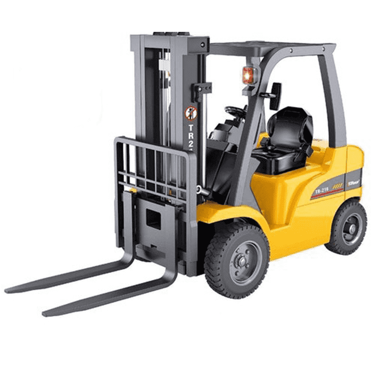 Truk forklift listrik roda empat